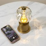 Elegant Faceted Crystal Bluetooth Speaker 2
