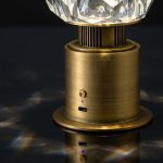 Elegant Faceted Crystal Bluetooth Speaker 5