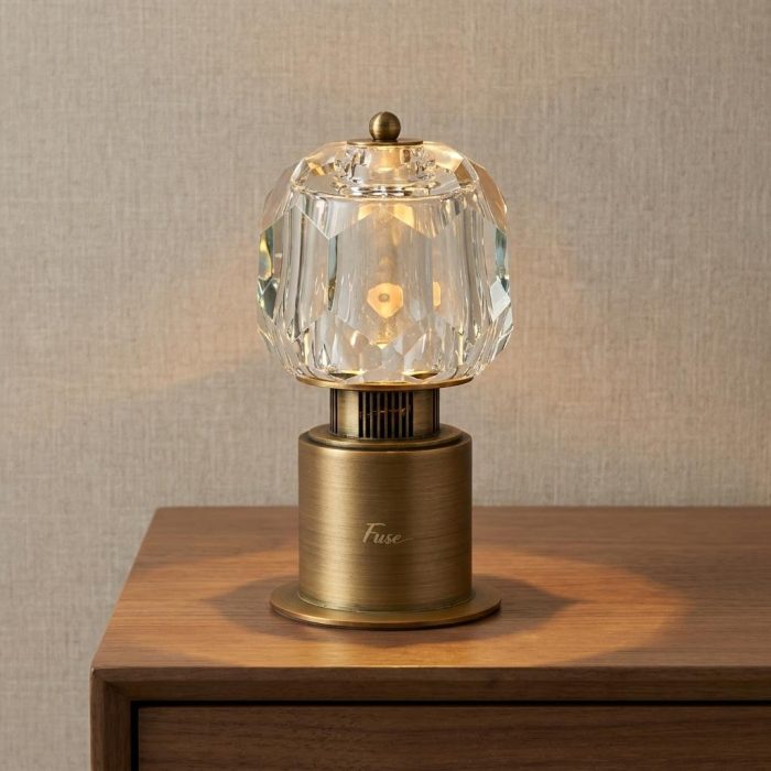 Elegant Faceted Crystal Bluetooth Speaker 6