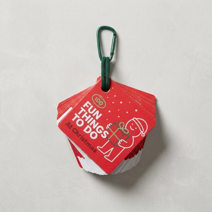 Engaging 100 Fun Things To Do At Christmas Idea Cards 3
