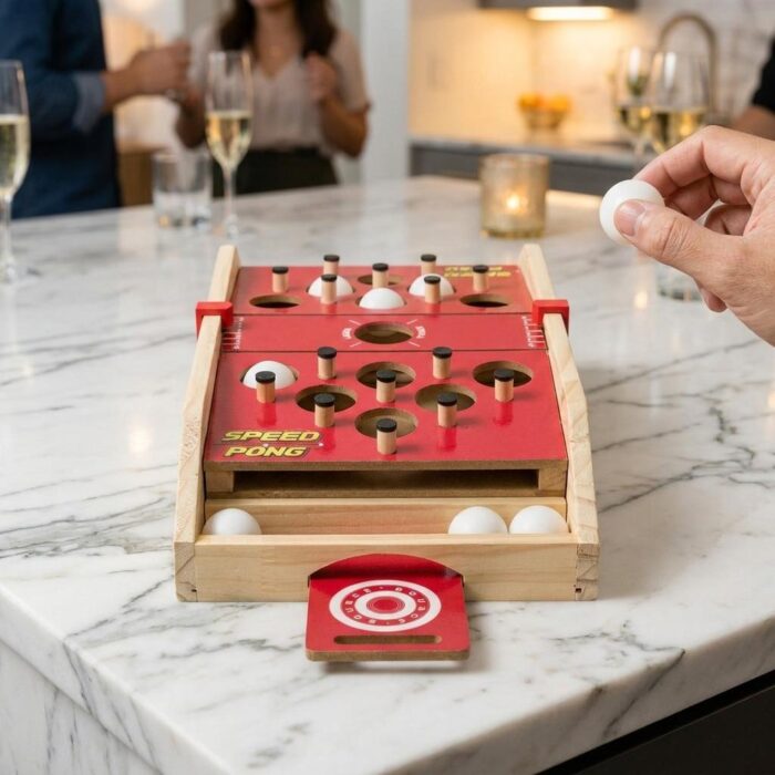 Fast-paced Speed Pong Tabletop Ball Bouncing Game 1