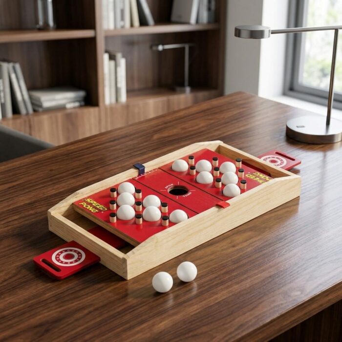 Fast-paced Speed Pong Tabletop Ball Bouncing Game 3