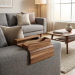Flexible Wooden Couch Caddy 2