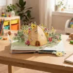Flora Explore The Four Seasons Pop-up Books