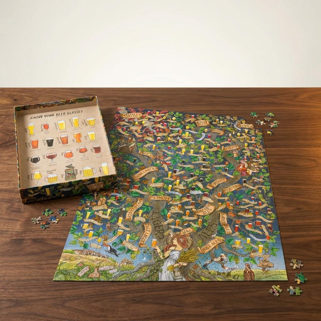 Fun Educational World Of Beer Puzzle (1) Fun Educational World Of Beer Puzzle (1)