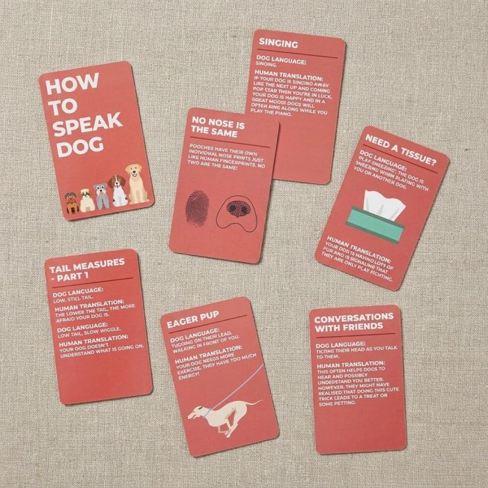 Fun How To Speak Dog Cards 1