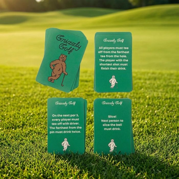 Fun On Course Golf Drinking Game 2