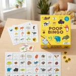 Funny Animal Poop Bingo Game