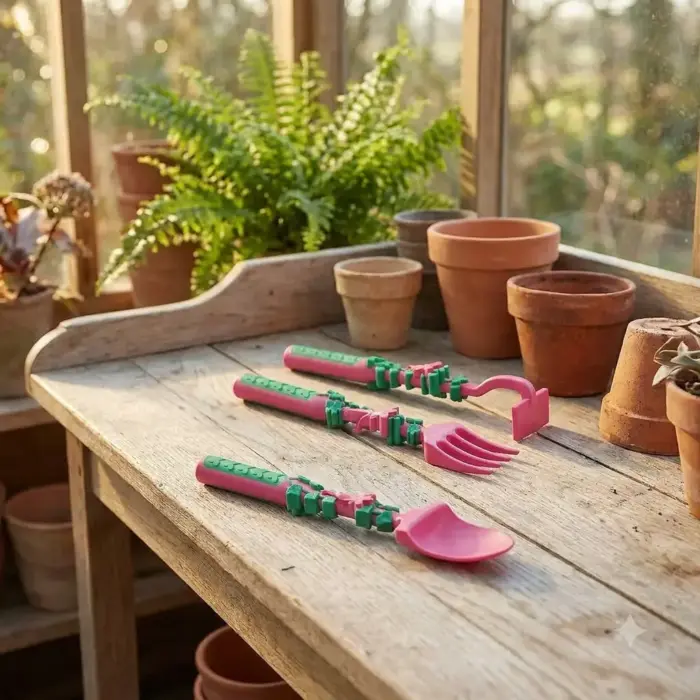 Garden_utensils_only Fairy Garden Plate & Utensils