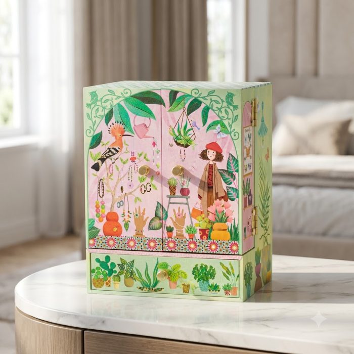 Gorgeous Greenhouse Musical Treasure Box 1