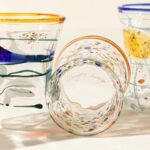 Goto Venetian Wine Glasses Set Of 6 - Hand-blown Colorful Glass 1