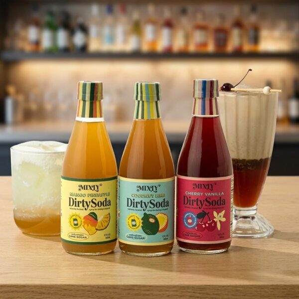 Gourmet Dirty Soda Syrup Trio