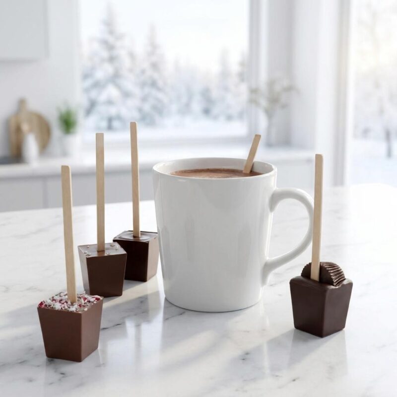 Gourmet Hot Chocolate On A Stick