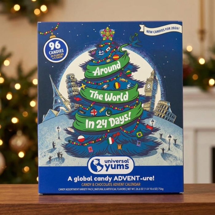 Gourmet International Candy Of The World Advent Calendar (2)