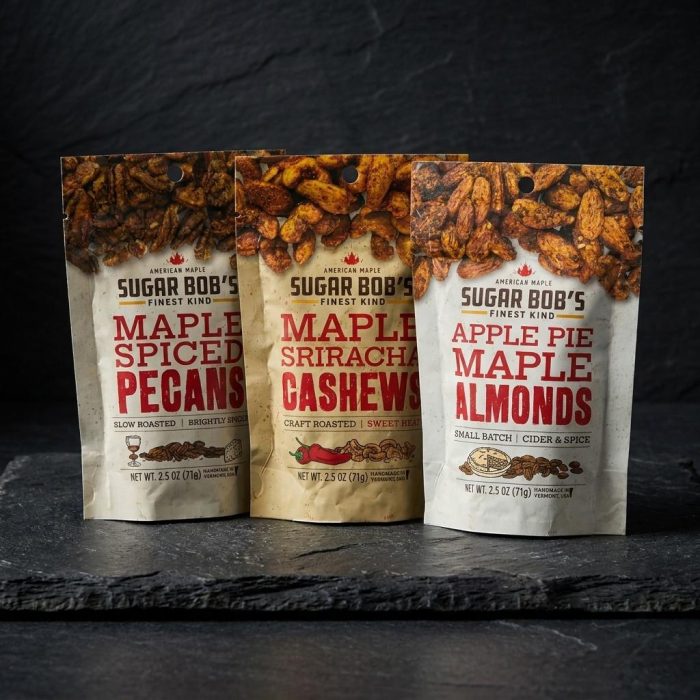 Gourmet Maple Nut Trio Snack Set 1