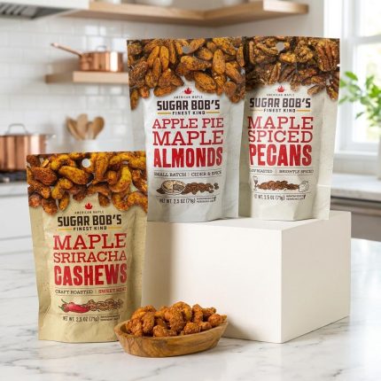 Gourmet Maple Nut Trio Snack Set