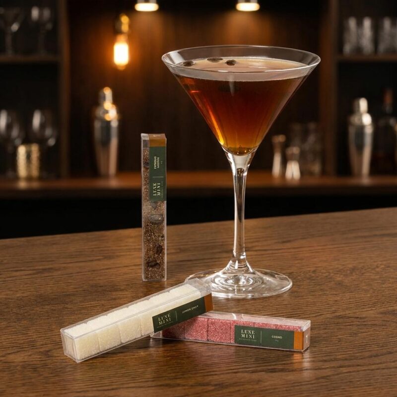 Gourmet Minute Flavored Martini Sugar Cube Trio
