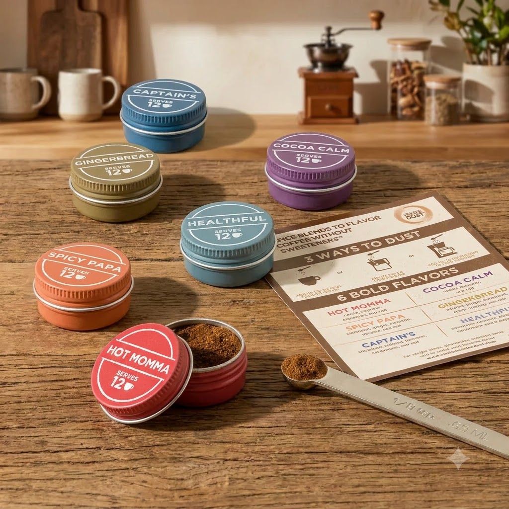 Gourmet Morning Magic Coffee Flavor Sampler (1) Gourmet Morning Magic Coffee Flavor Sampler (1)