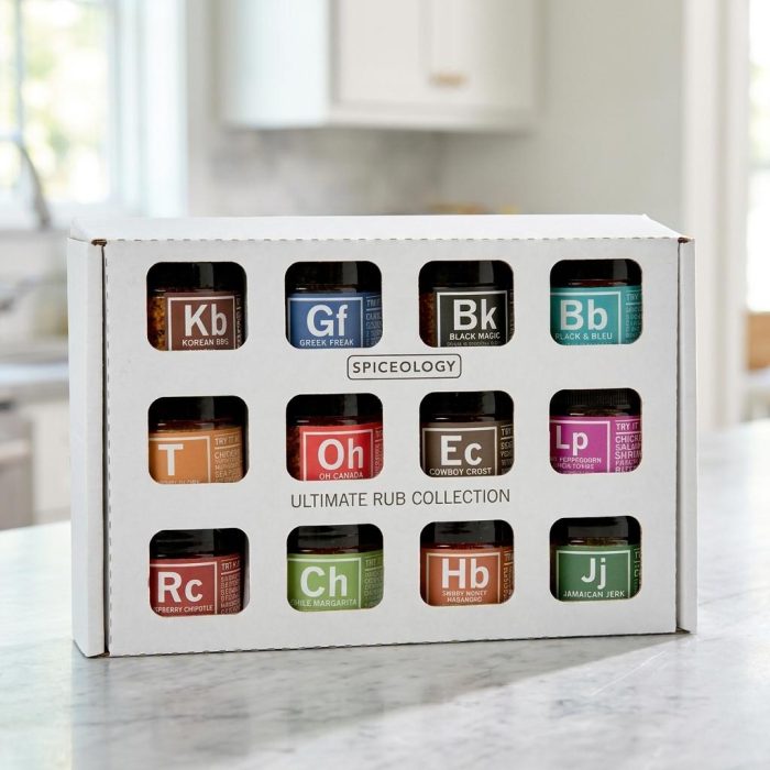 Gourmet Periodic Table Of Flavor Rub Set 1