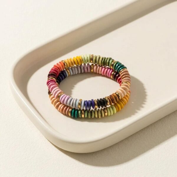 Handcrafted Calming Color Theory Bracelet