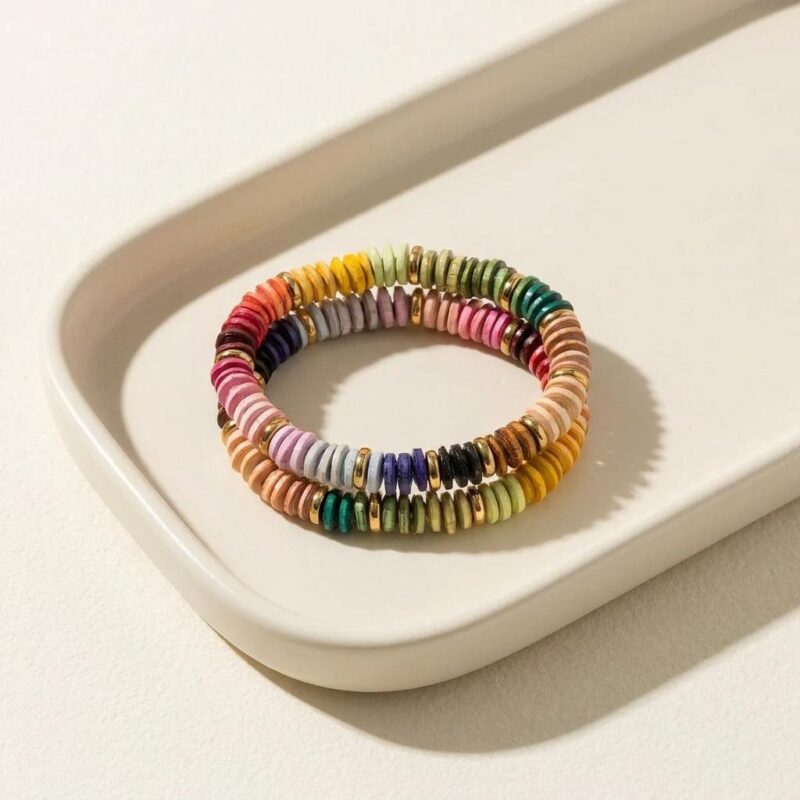 Handcrafted Calming Color Theory Bracelet