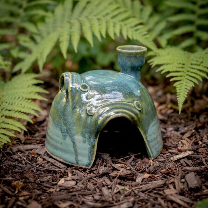 Handcrafted Ceramic Toad House
