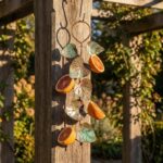Handcrafted Copper Birdie Fruit Feeder 1