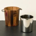 Handcrafted French Oak Wine Barrel Ice Bucket 3