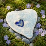 Handcrafted Lace Heart Butterfly Puddler