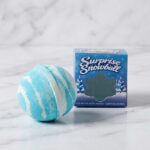 Handcrafted Melting Snowball Mystery Cash Bath Bomb 3