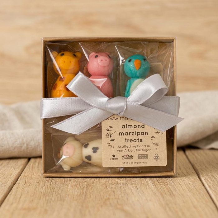 Handcrafted Mix And Match Marzipan Animals – Set Of 4 2