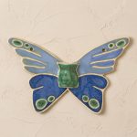 Handmade Ceramic Butterfly Wall Vase 2