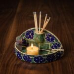 Handmade Ceramic Summer Terrace Bud Vase Catchall 2
