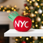 Handmade Felt The Big Apple Ornament (2)