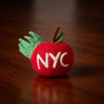 Handmade Felt The Big Apple Ornament (3)