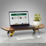 Handmade Recycled Skateboard Display Stand