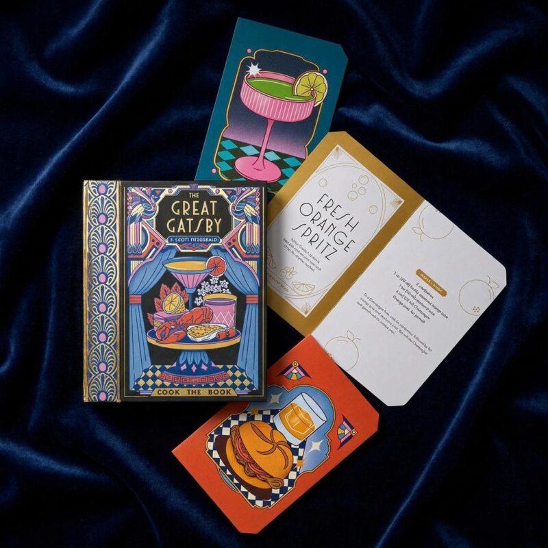 Hardcover Cook The Book The Immersive Great Gatsby