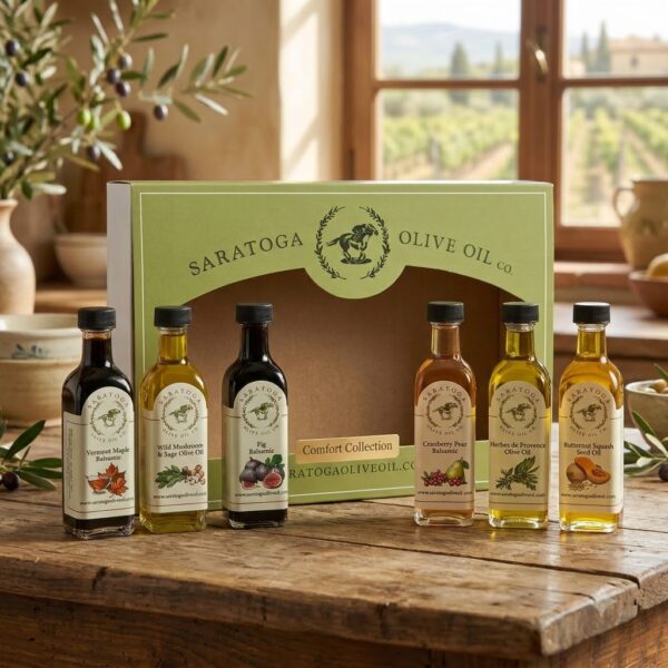 Harmonious Cozy Flavors Olive Oil & Balsamic Gift Set (1)