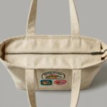 Heavy Canvas Bookworm Embroidered Badge Tote 2