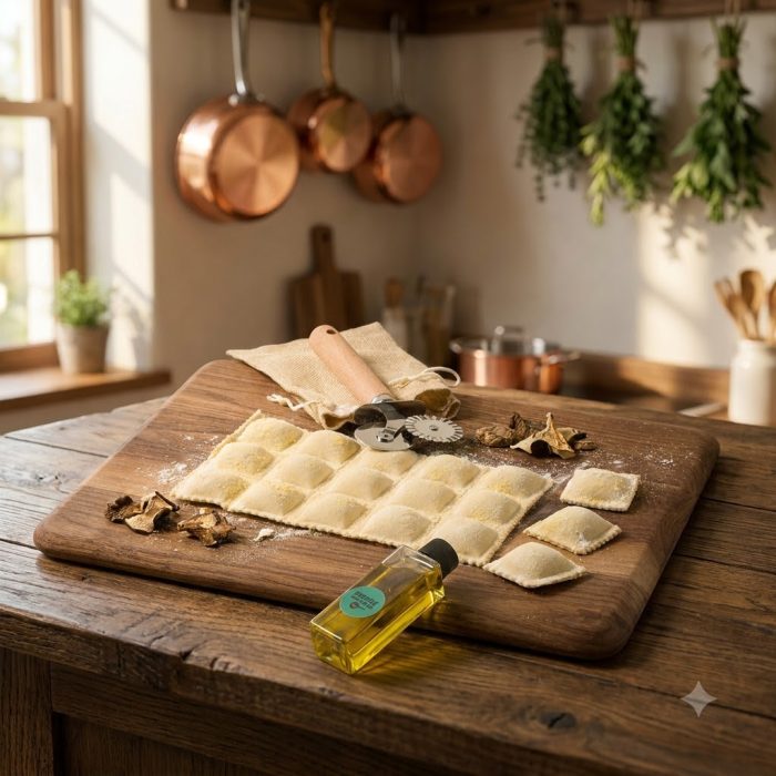 Homemade Mushroom Ravioli Kit 1