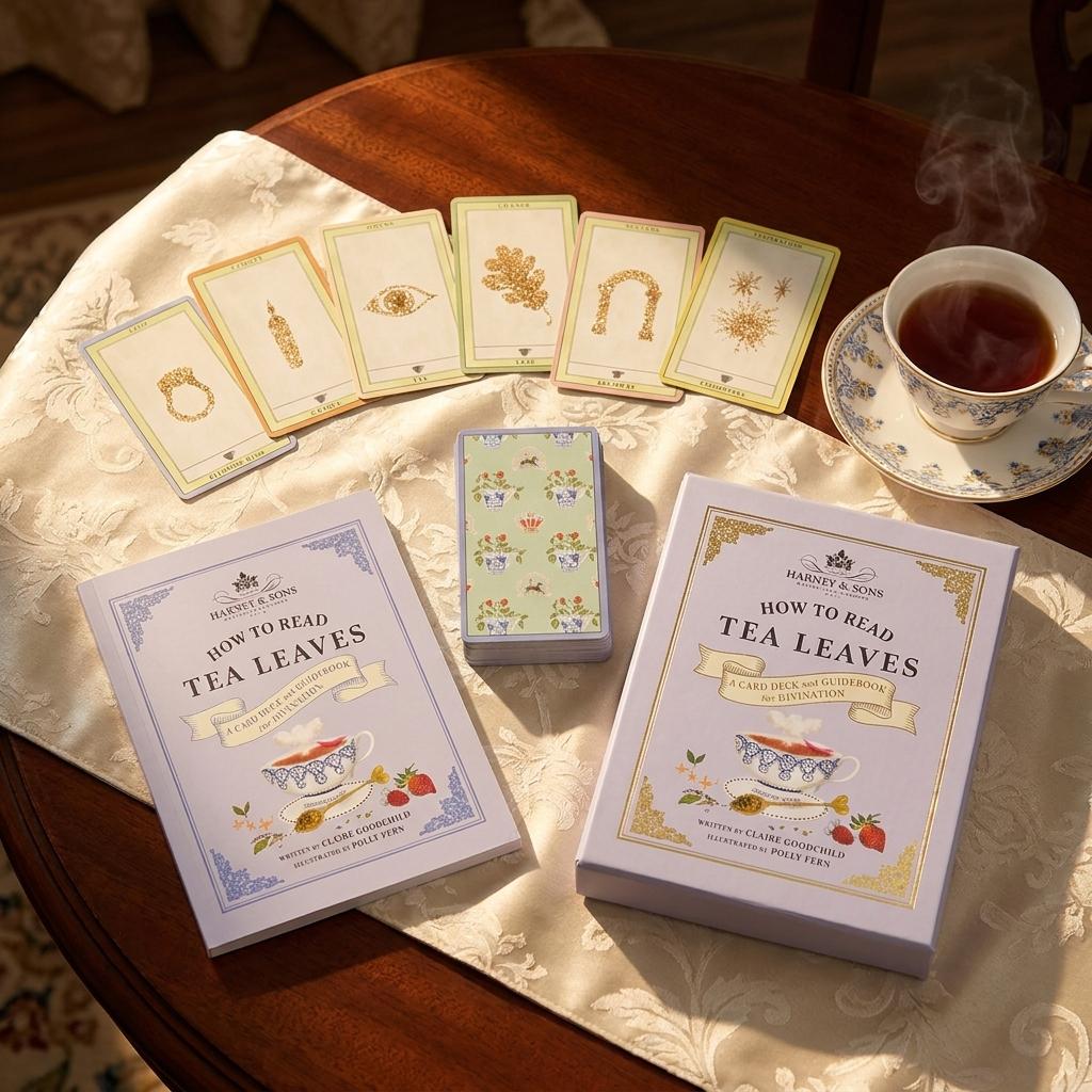 Illustrated A Spot Of Divination Tea Leaf Reading Set Illustrated A Spot Of Divination Tea Leaf Reading Set