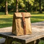 Insulated Paper Lunch Bag With Water-resistant Exterior (1)