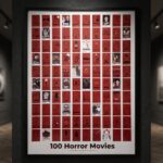 Interactive 100 Horror Movies Scratch Off Chart