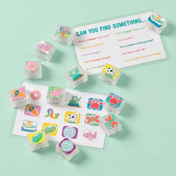 Interactive Find It Glowing Bath Cube Game