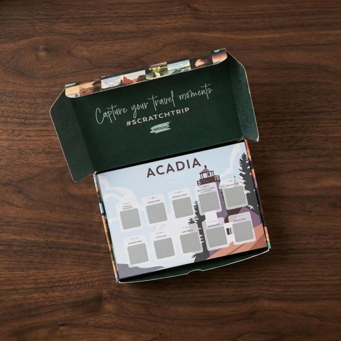 Interactive National Park Site Scratch Off Bucket List Cards 2