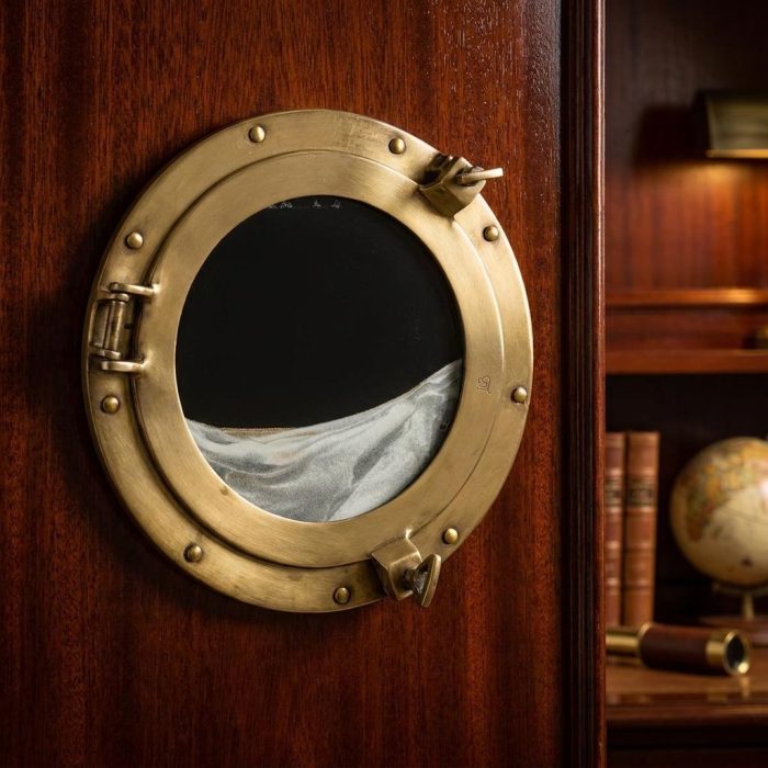Interactive Ship Porthole Sand Art 3