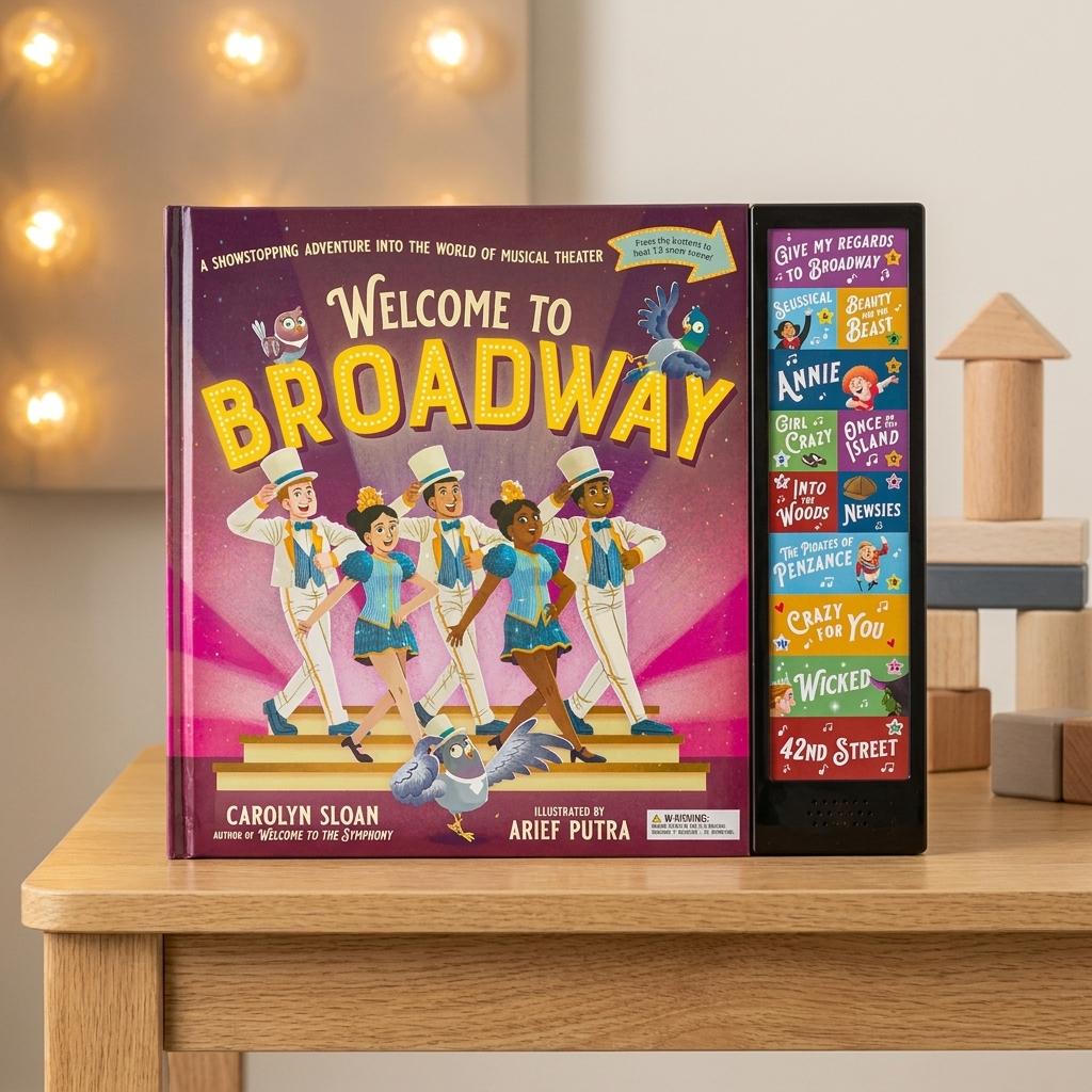 Interactive Welcome To Broadway Musical Sound Book Interactive Welcome To Broadway Musical Sound Book
