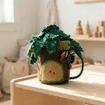 Jungle House With Strap Jungle Jamboree Take Along Finger Puppets