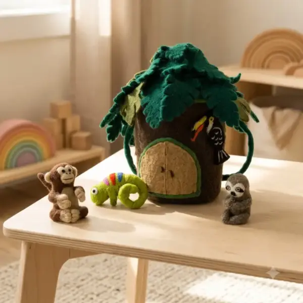 Jungle Jamboree Take Along Finger Puppets