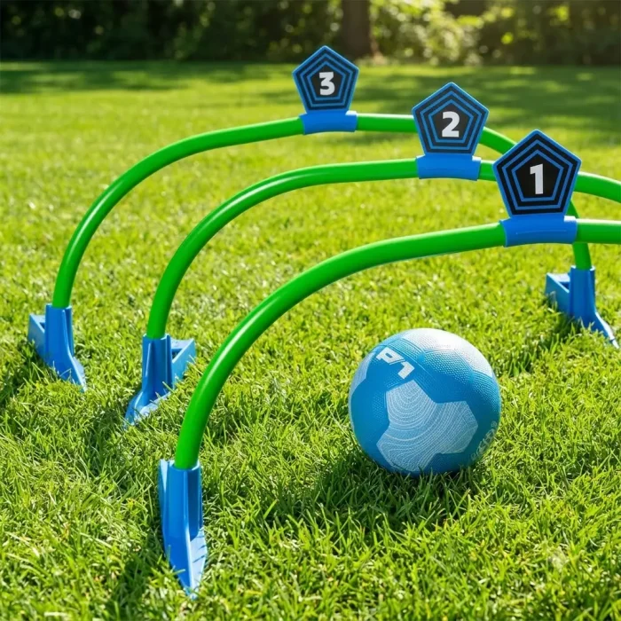 Kick Croquet 3-in-1 Indoor Outdoor Soccer Skills 2